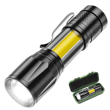ERL, Outdoor LED Torch USB Rechargeable Flashlight