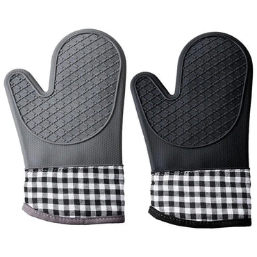 Non-slip Microwave Oven Gloves Single Oven Glove Kitchen Baking Tools Silicone Heat Insulated Proof