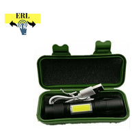 ERL, Outdoor LED Torch USB Rechargeable Flashlight