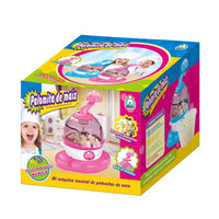 (NET) Electric Children Plastic Cooking Play Set Popcorn Machine Toy DIY