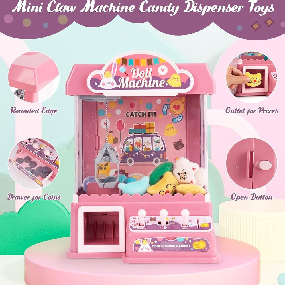 (NET) Claw Machine Practical Claw Catch Toy Doll Machine