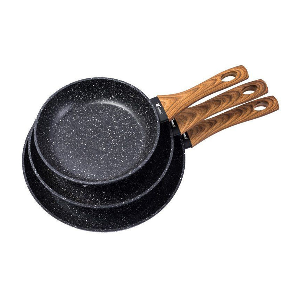(NET) Kitchen Pot Non Stick Pan Kitchen Pots Cookware Pans 23x23x7CM