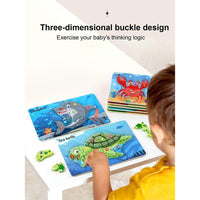 Captivating Wooden Animal and Dinosaur Puzzle Collection