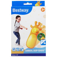 (Net)Bestway Animal Bop Bags Inflatable Tumbler Toy