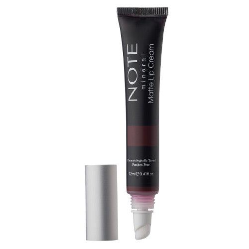 NOTE MINERAL MATTE LIP CREAM 08 QUEEN OF NIGHT - Karout Online -Karout Online Shopping In lebanon - Karout Express Delivery 