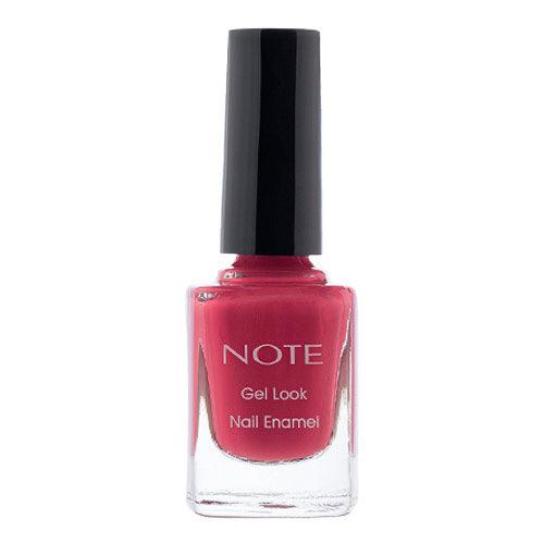 NOTE GEL LOOK NAIL ENAMEL 06 BRICK RED - Karout Online -Karout Online Shopping In lebanon - Karout Express Delivery 