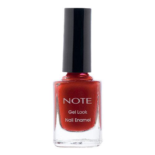 NOTE GEL LOOK NAIL ENAMEL  13 FLAMENCO RED / 30102 - Karout Online -Karout Online Shopping In lebanon - Karout Express Delivery 