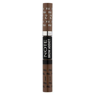 Note Brow Addict Tint & Shaping Gel 02 LIGHT BROWN - Karout Online -Karout Online Shopping In lebanon - Karout Express Delivery 
