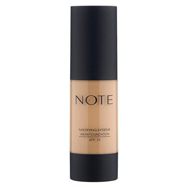 Note Mattifying Extreme Wear Foundation 05 HONEY BEIGE / 53486 - Karout Online -Karout Online Shopping In lebanon - Karout Express Delivery 