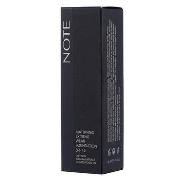 Note Mattifying Extreme Wear Foundation 05 HONEY BEIGE / 53486 - Karout Online -Karout Online Shopping In lebanon - Karout Express Delivery 