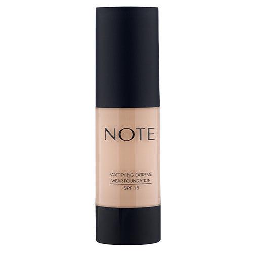 Note Mattifying Extreme Wear Foundation  125 IVORY BEIGE - Karout Online -Karout Online Shopping In lebanon - Karout Express Delivery 
