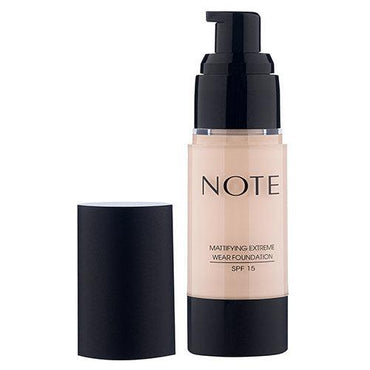 Note Mattifying Extreme Wear Foundation  126 NUDE IVORY - Karout Online -Karout Online Shopping In lebanon - Karout Express Delivery 