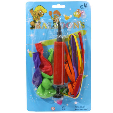 Balloons Sets With Hand Pump Birthday & Party Supplies