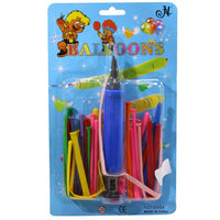 Balloons Sets With Hand Pump Blue Birthday & Party Supplies