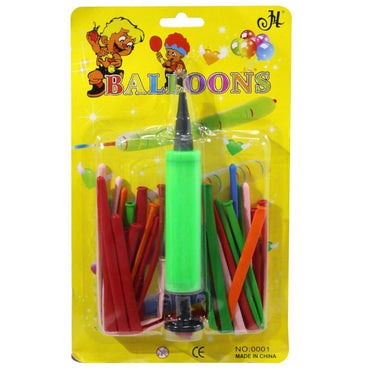 Balloons Sets With Hand Pump Birthday & Party Supplies