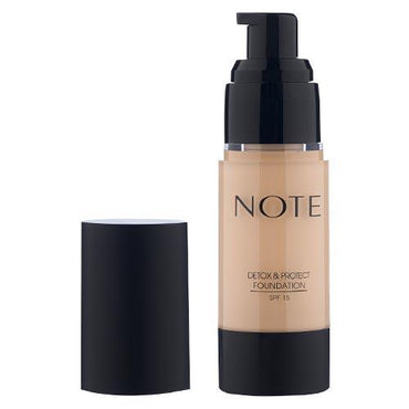 NOTE DETOX AND PROTECT FOUNDATION 01 BEIGE / 3202 - Karout Online -Karout Online Shopping In lebanon - Karout Express Delivery 