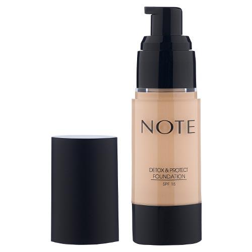 NOTE DETOX AND PROTECT FOUNDATION 02 NATURAL BEIGE - Karout Online -Karout Online Shopping In lebanon - Karout Express Delivery 