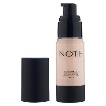 NOTE DETOX AND PROTECT FOUNDATION 103 PALE ALMOND - Karout Online -Karout Online Shopping In lebanon - Karout Express Delivery 
