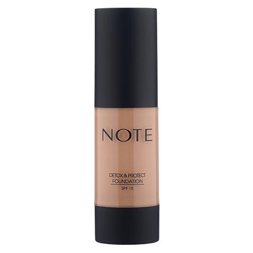 NOTE DETOX AND PROTECT FOUNDATION 105 ORIENTAL TAN - Karout Online -Karout Online Shopping In lebanon - Karout Express Delivery 