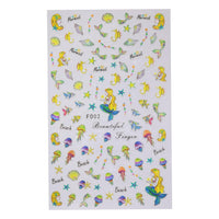 Nail Stickers / 22FK064 - Karout Online -Karout Online Shopping In lebanon - Karout Express Delivery 