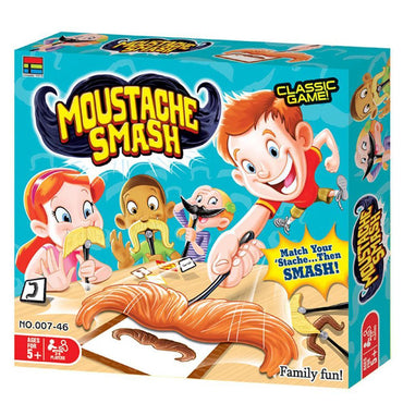 Moustache Smash Toys Board Games.
