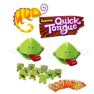 Quick Tongue Game.