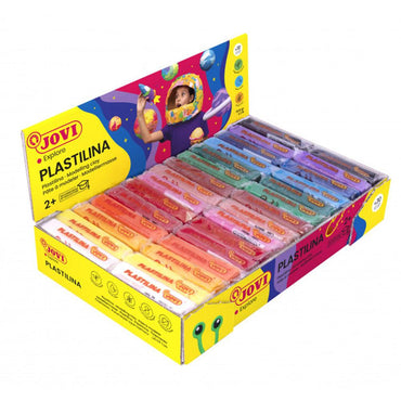Jovi Plastilina Modelling Clay Set Of 30 Bars 50g Each ( 2 x 15 colors ) - Karout Online -Karout Online Shopping In lebanon - Karout Express Delivery 