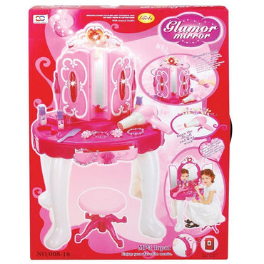 Glamour Mirror Makeup Dressing Table.