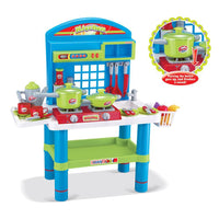 KITCHEN SET WITH LIGHT & SOUND.