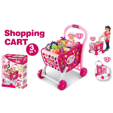 3 In 1 Kids Chopping Cart Toys & Baby