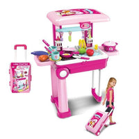 2 in 1 Little Chef Kitchen Play Set Big with Light and Sound.