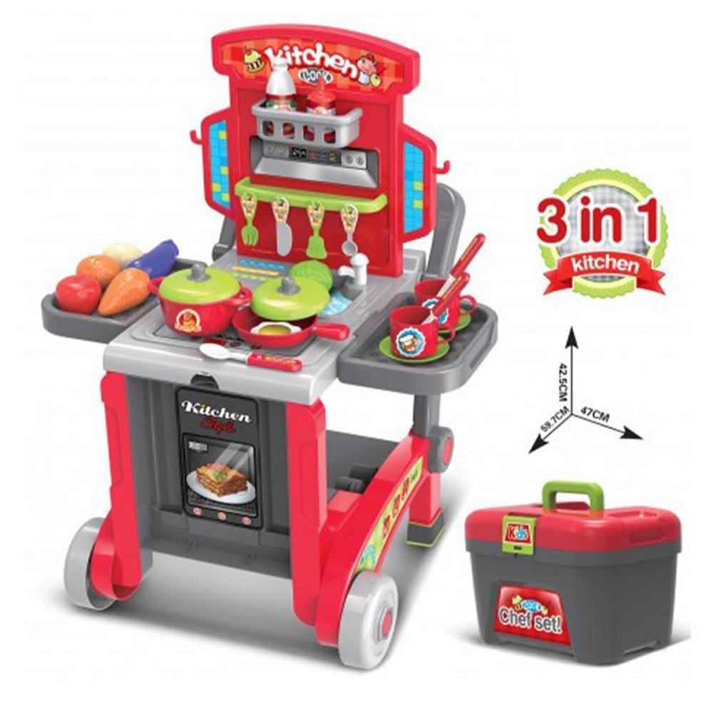 (Net) Little Chef Kitchen Set