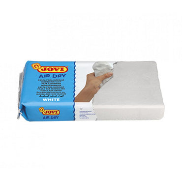 JOVI Air Dry Bar Air-hardning Modelling Clay 250 g - White - Karout Online -Karout Online Shopping In lebanon - Karout Express Delivery 