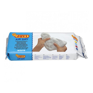 JOVI Air Dry Bar Air-hardning Modelling Clay 1000 g - White - Karout Online -Karout Online Shopping In lebanon - Karout Express Delivery 