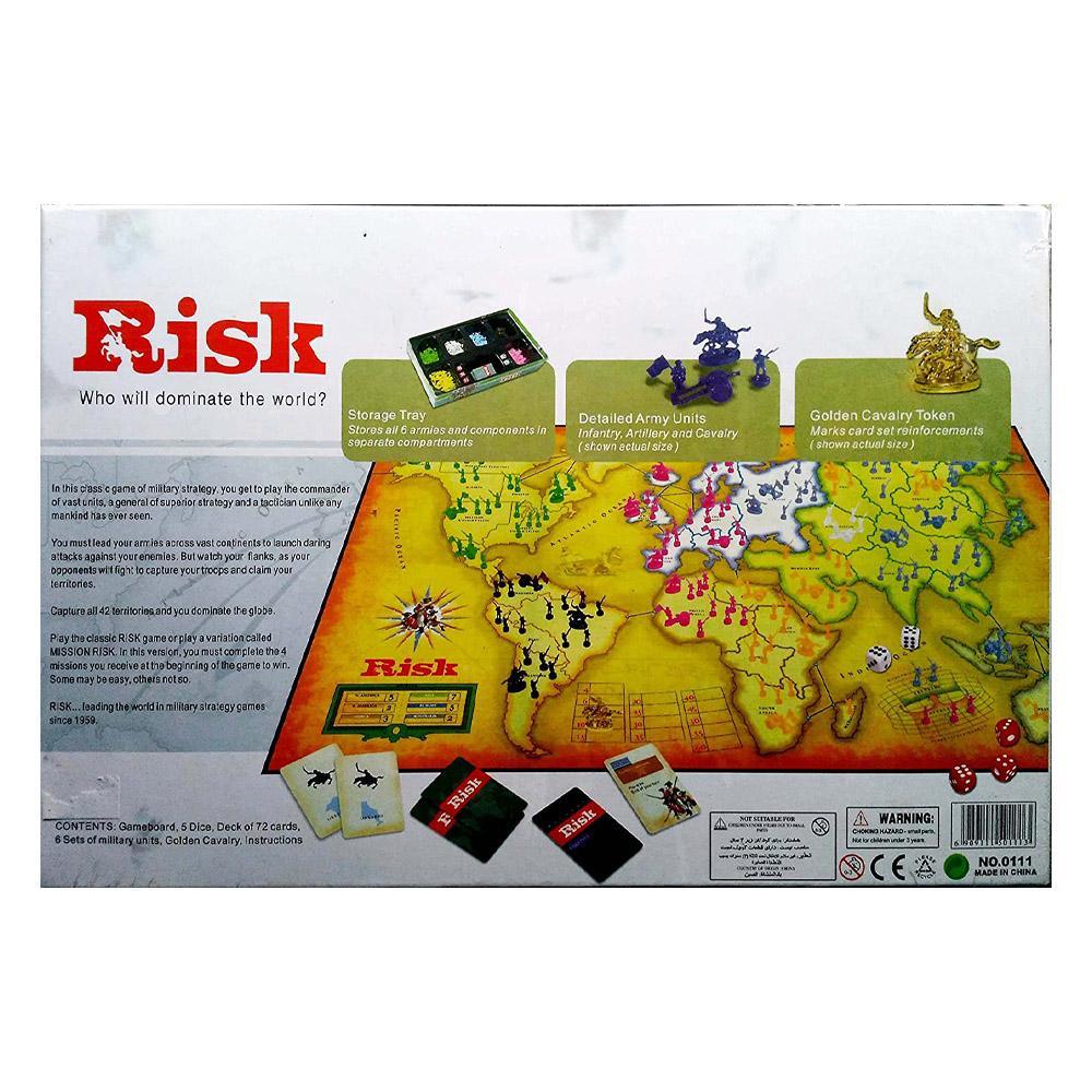 Risk - Card Board Classic Game of Military Strategy ( English Lang)