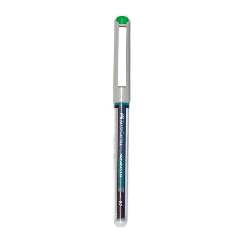 Faber Castell Free Ink Roller 157 0.7mm - Green / 81637 - Karout Online -Karout Online Shopping In lebanon - Karout Express Delivery 