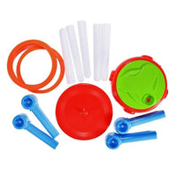 Electric Rotating Ring Toss Game with Lights and Music Children Family Game.