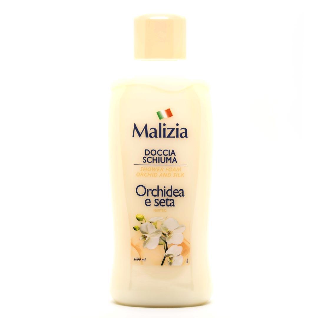 Malizia Shower Gel Orchid and Silk 1L - Karout Online -Karout Online Shopping In lebanon - Karout Express Delivery 