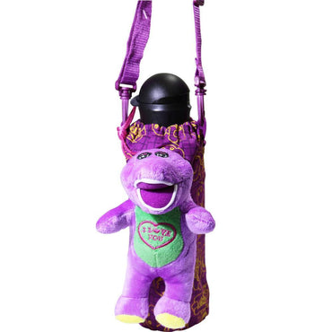 Plush Water Bottle A0031 Barney Stationery