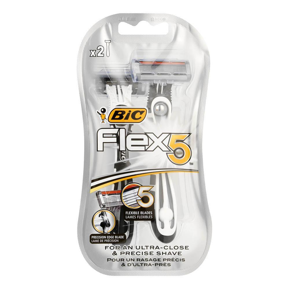 Bic Flex 5 Disposable Shaver 2's.