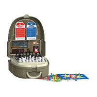 Travel CHESS games 4-in-1 in backpack.
