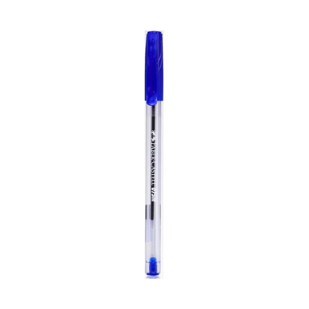 Faber Castell Ballpoint 0.75ml Blue / 514516 - Karout Online -Karout Online Shopping In lebanon - Karout Express Delivery 
