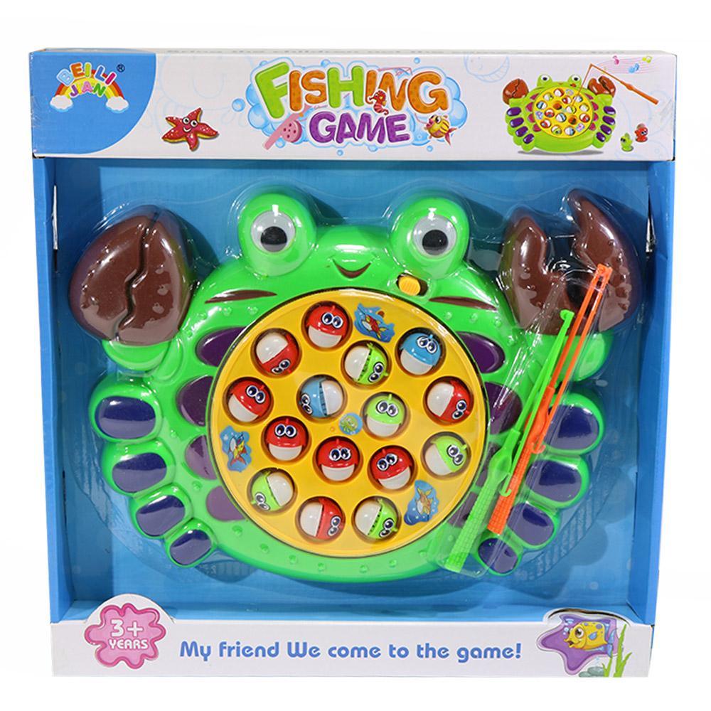 Fishing Game Crab Green Toys & Baby