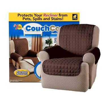 Reversible Single CouchCoat Recliner Cover / 5878 - Karout Online -Karout Online Shopping In lebanon - Karout Express Delivery 