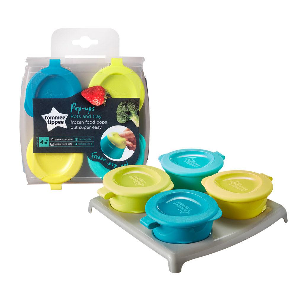 Tommee Tippee 446500 Explora Pop Up Freezer Pots And Tray / 5009 - Karout Online -Karout Online Shopping In lebanon - Karout Express Delivery 
