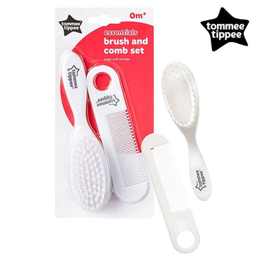 Tommee Tippee – Comb & Brush Set 0m+ - Karout Online -Karout Online Shopping In lebanon - Karout Express Delivery 
