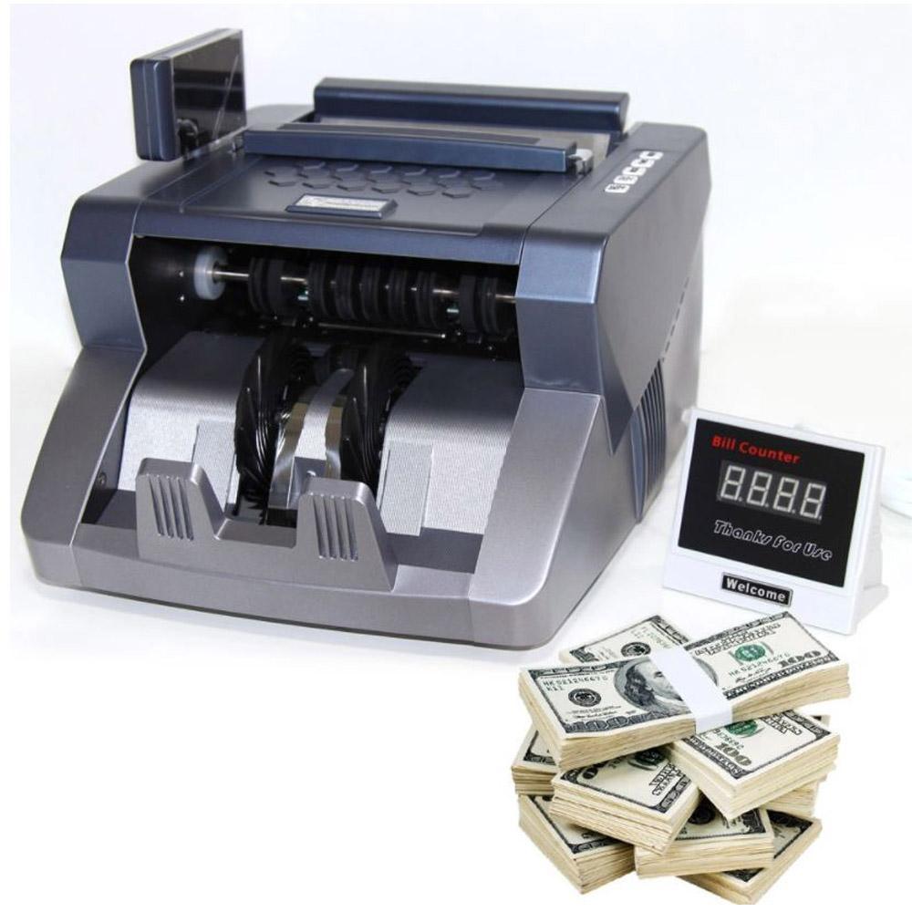Money Counter With Ultraviolet & Magnetic Automatic Detection.
