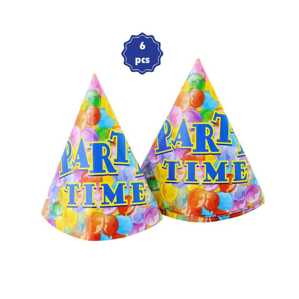 Party Time- Hats (6 pc).