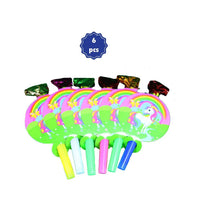 Unicorn Party - Blowouts ( 6 pcs).