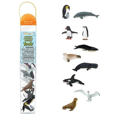 Safari Animals Toobs Antarctica 10 pcs - Karout Online -Karout Online Shopping In lebanon - Karout Express Delivery 